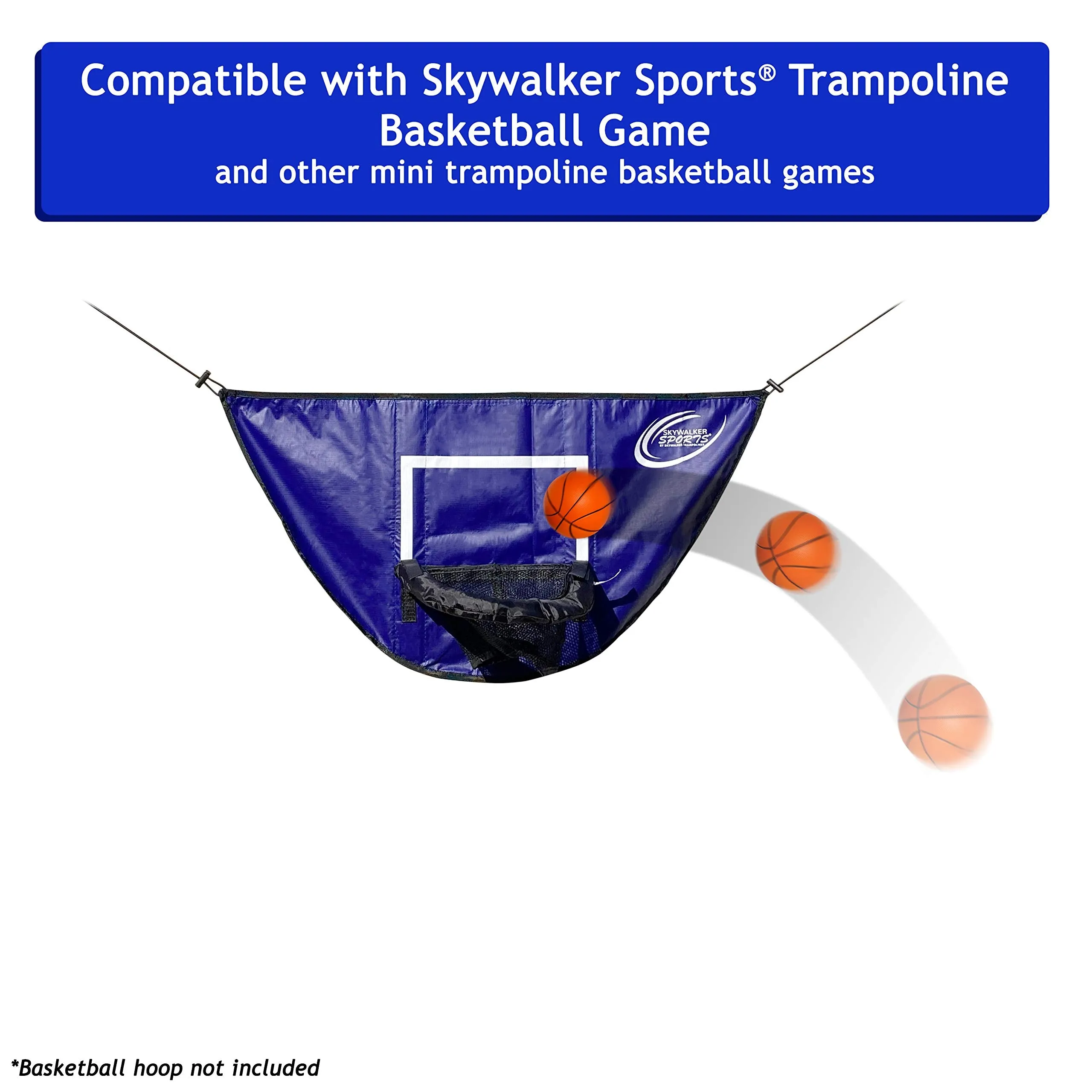 Mini 5 Orange Foam Basketballs for Skywalker Sports Trampoline Basketball Hoop Game