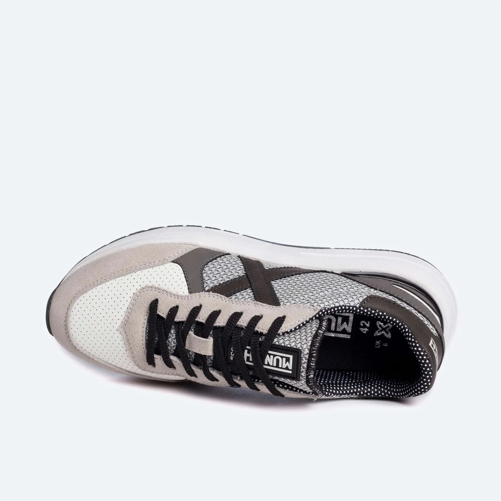 Munich Mens Soon 24 Trainers - Grey