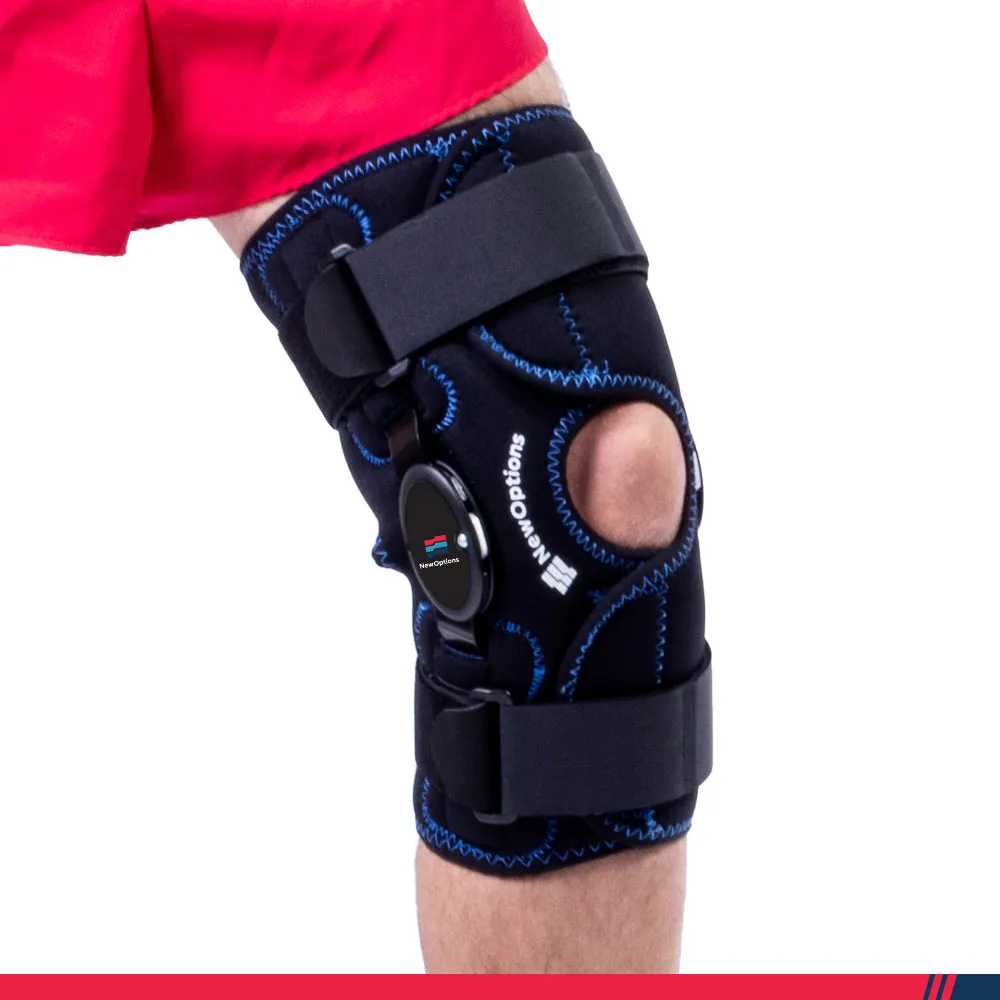 Neoprene KneeMate™ Wrap Around Brace with Hinges (K64-NOS)