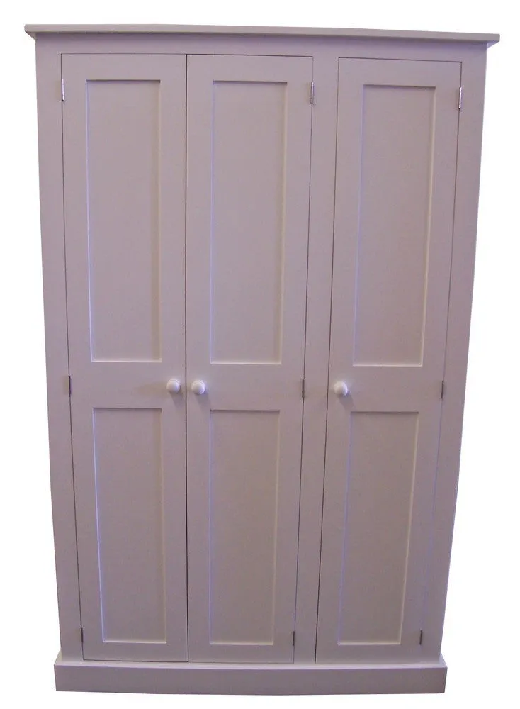 **NEW 3 Door Hall, Utility Room, Cloak Room Coat Cupboard with SHOE STORAGE RACKS (40 cm deep)