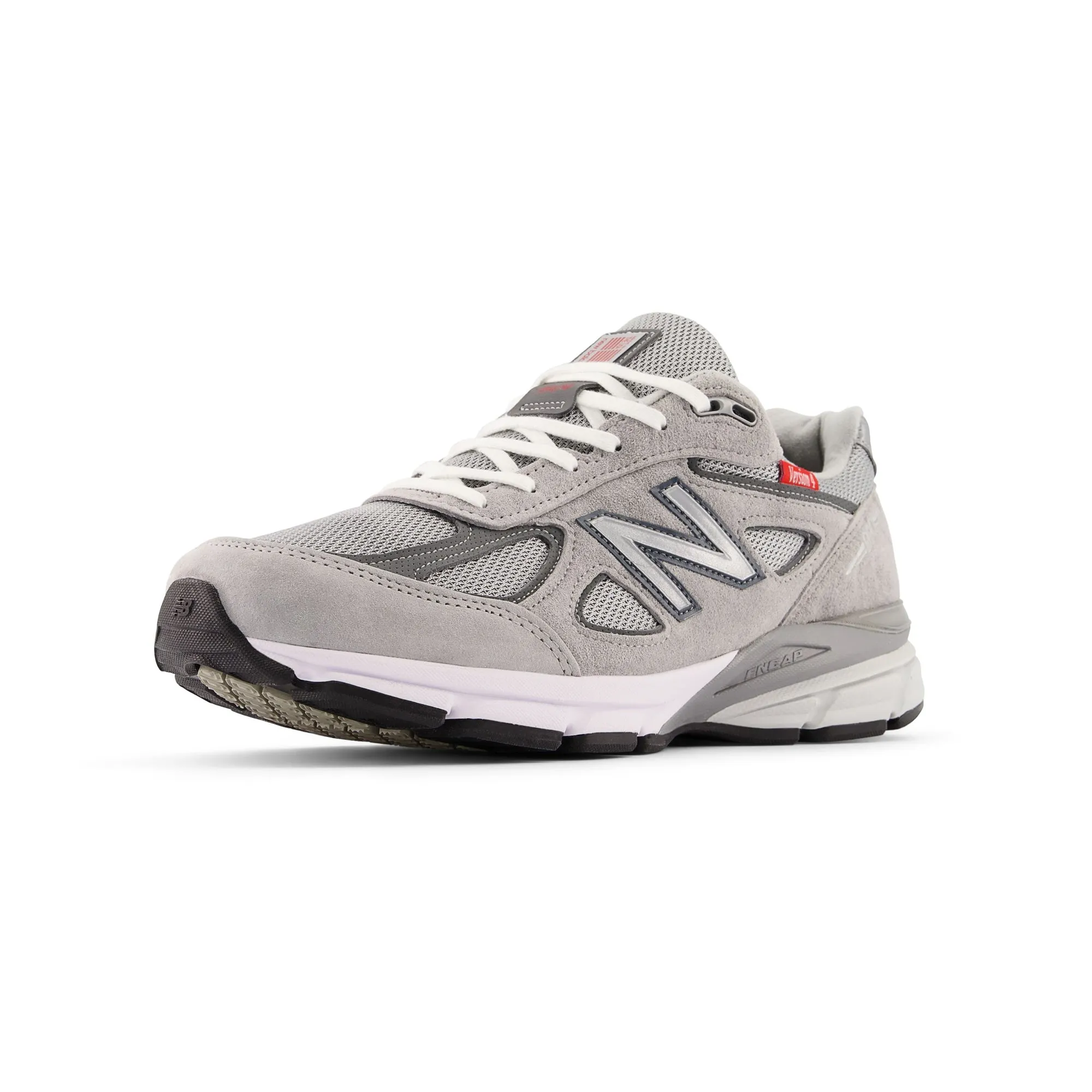 New Balance Mens Made in US 990v4 Shoes 'Grey'