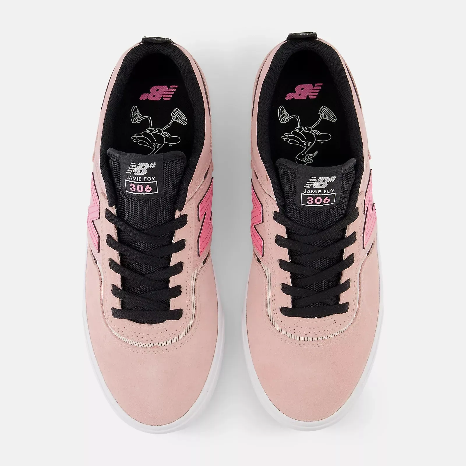 New Balance Shoes Numeric Jamie Foy 306 - Pink/Black