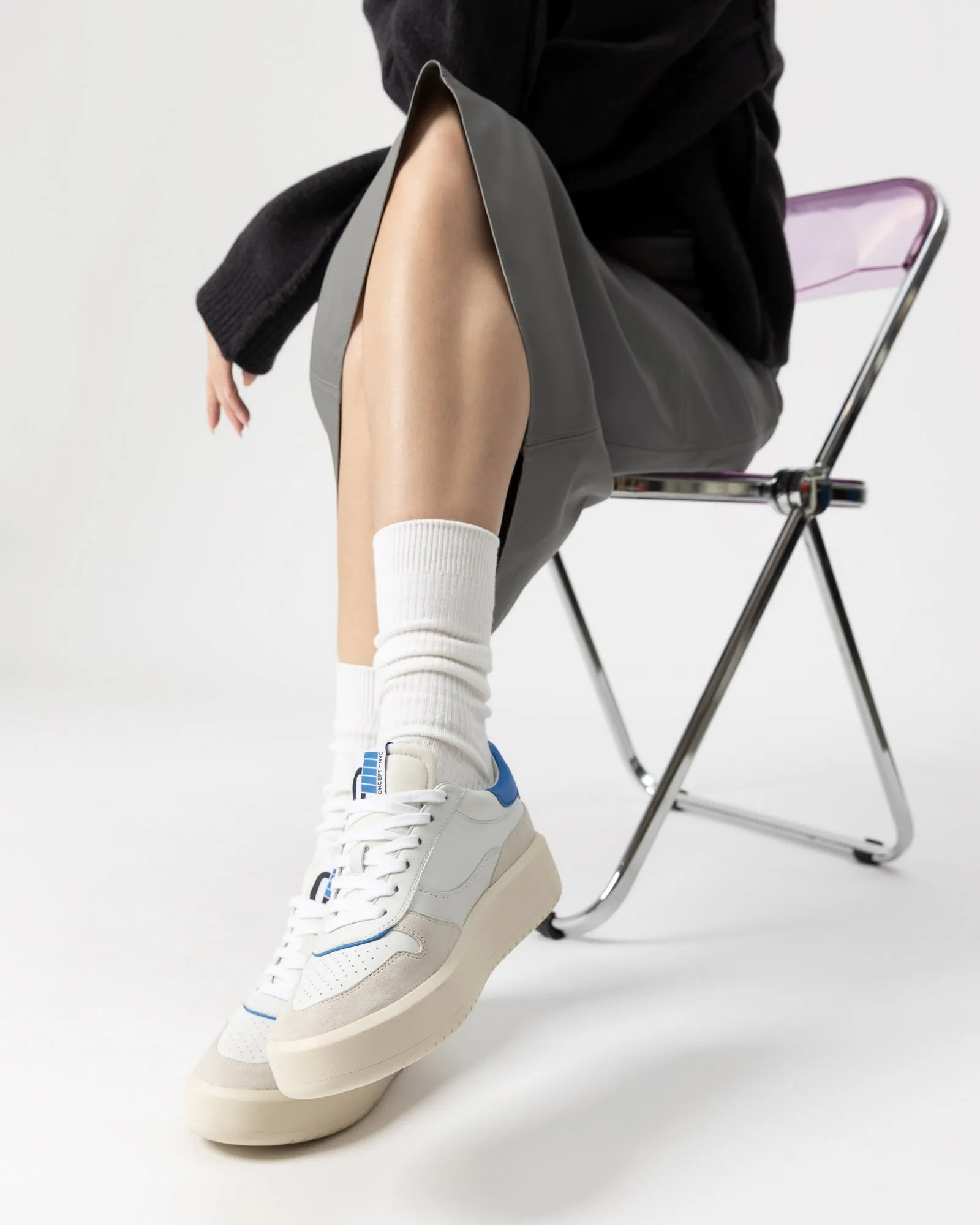 Oncept Prague Sneaker in White Cloud