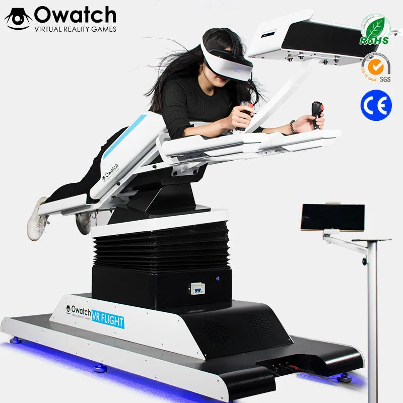 Owatch 9D VR Flight Simulator Cinema Virtual Reality Flying Machine 360 degree full-motion, View 9D VR Flight Simulator, Owatch Product Details from Guangzhou Steki Amusement Equipment Co., Ltd. on Alibaba.com