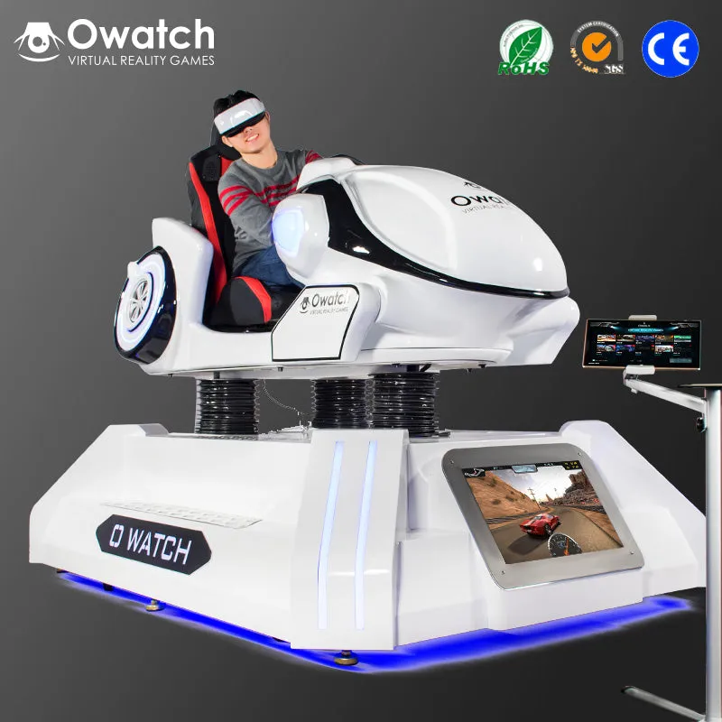 Owatch 9D VR Racing Car Driving Simulator Virtual Reality Race Games Machine, View 9D VR Racing, Owatch Product Details from Guangzhou Steki Amusement Equipment Co., Ltd. on Alibaba.com