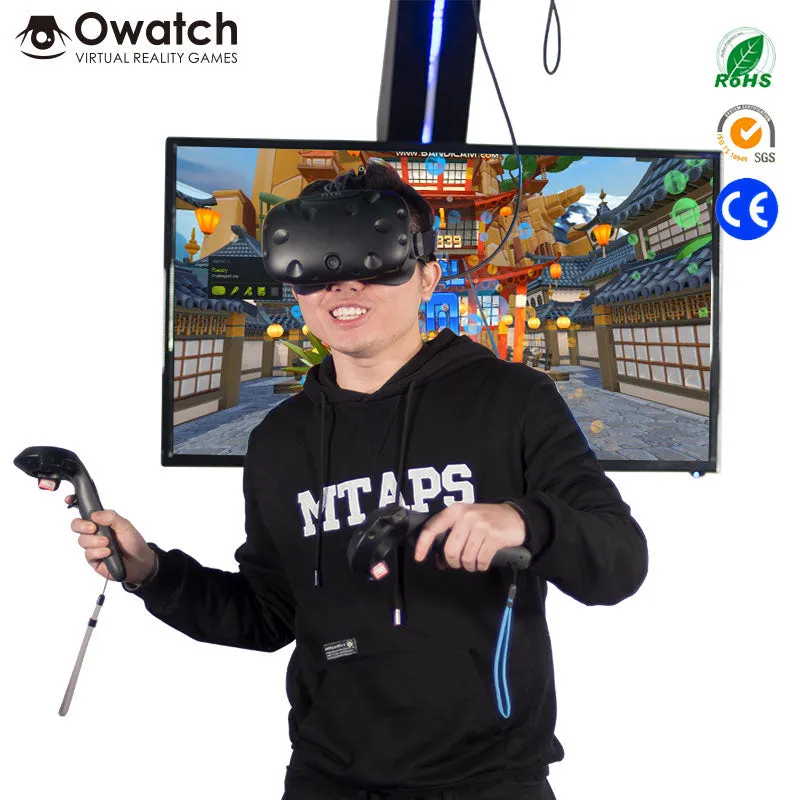 Owatch VR Space Virtual Reality Standing Simulator Games Platform with HTC Vive, View VR Space, Owatch Product Details from Guangzhou Steki Amusement Equipment Co., Ltd. on Alibaba.com