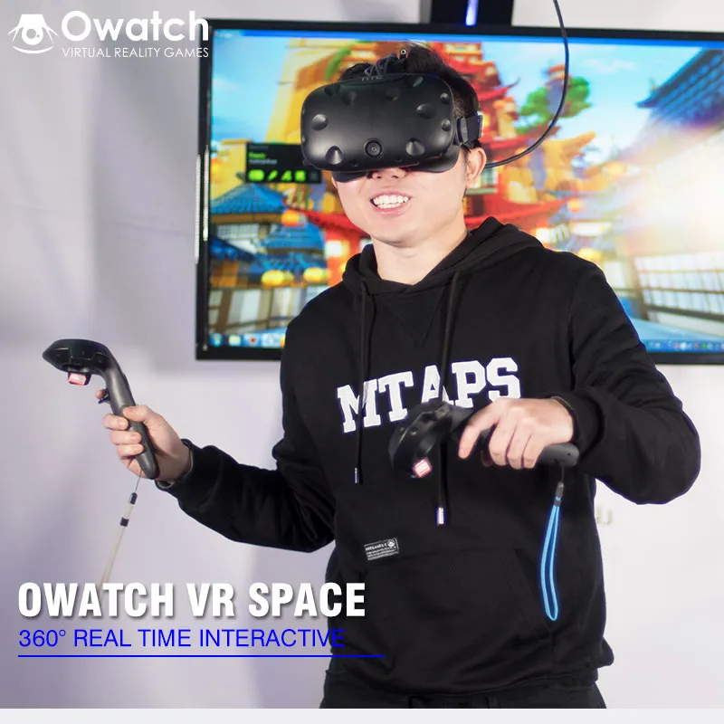 Owatch VR Space Virtual Reality Standing Simulator Games Platform with HTC Vive, View VR Space, Owatch Product Details from Guangzhou Steki Amusement Equipment Co., Ltd. on Alibaba.com