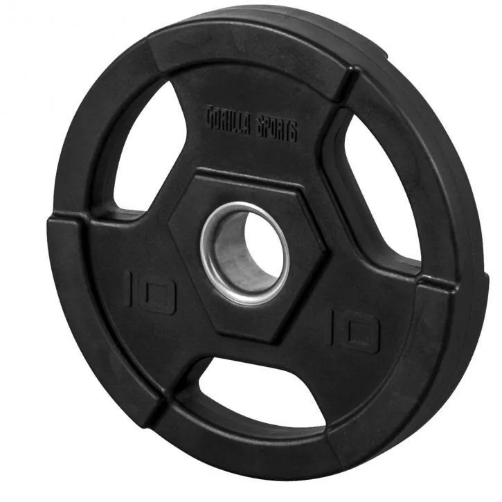 Pro Olympic Vinyl Tri-Grip Weight Plate 10KG