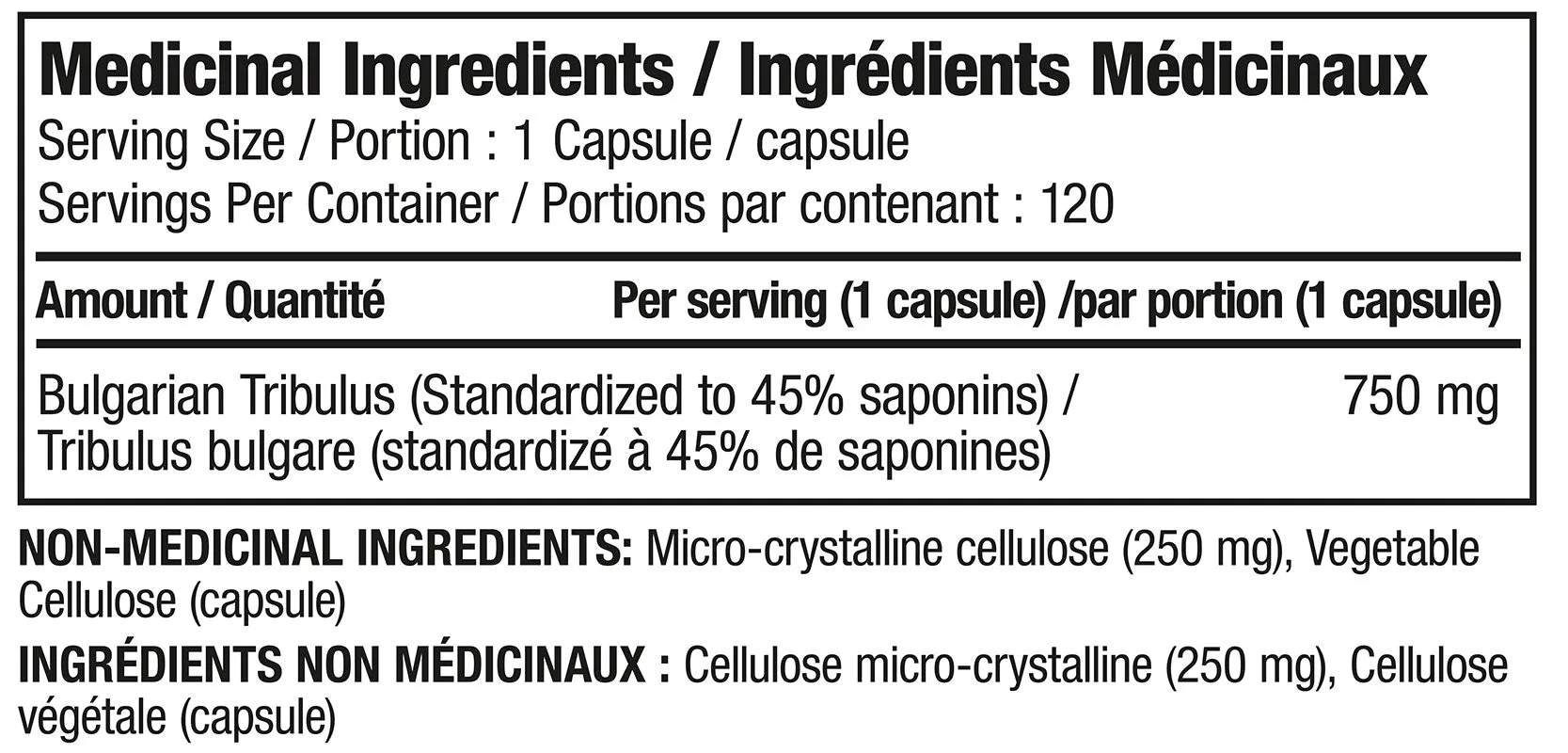 ProLine Tribulus (120 caps)