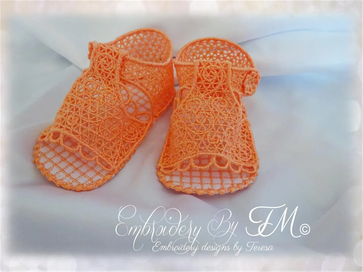 Sandals for doll No.4a/5x7 hoop