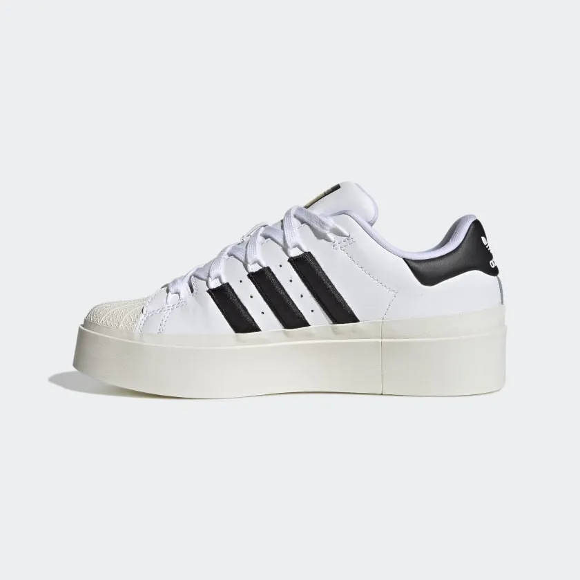 Scarpe Donna ADIDAS Sneakers linea Superstar Bonega W colore White e Core Black