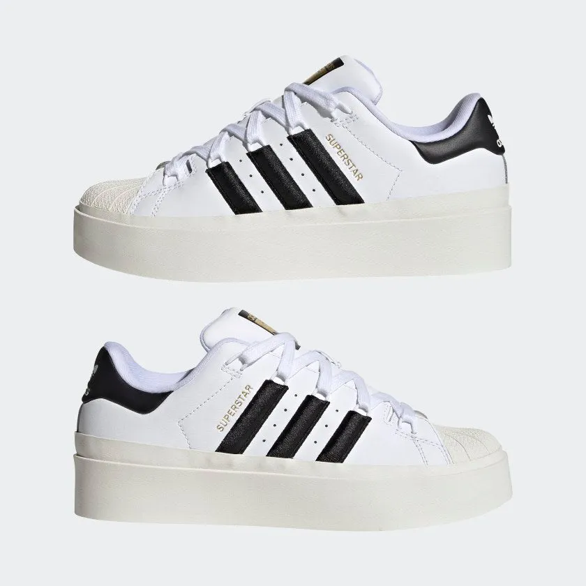 Scarpe Donna ADIDAS Sneakers linea Superstar Bonega W colore White e Core Black