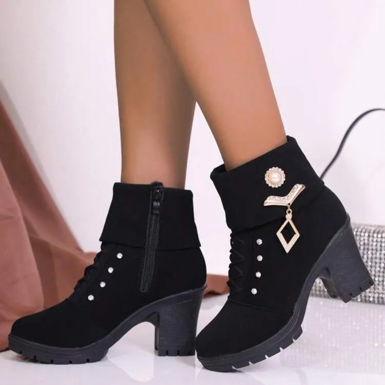 SHEIN - High Heel Boots