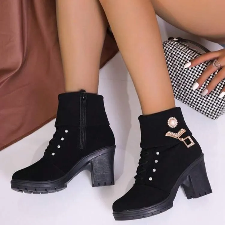 SHEIN - High Heel Boots