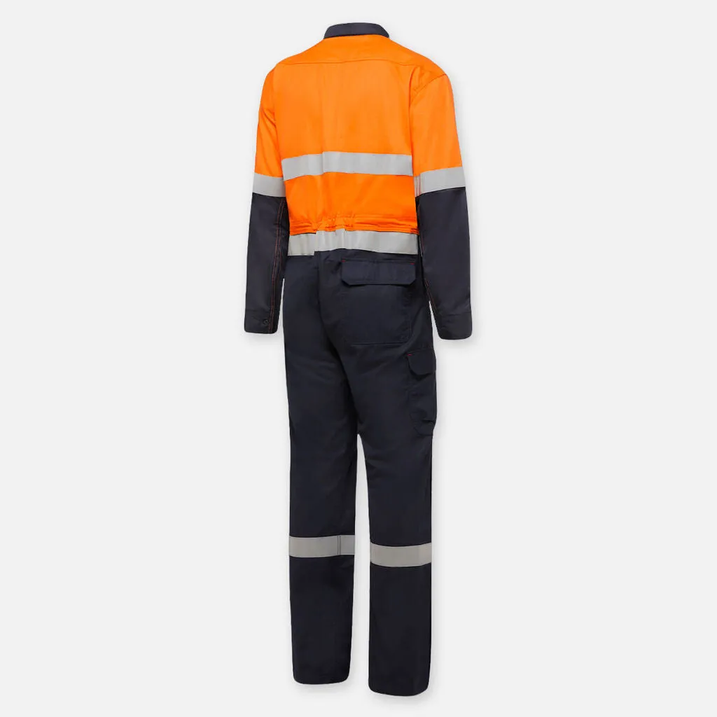 Shieldtec FR Hi Vis Two Tone Coverall with FR Tape - Y00055