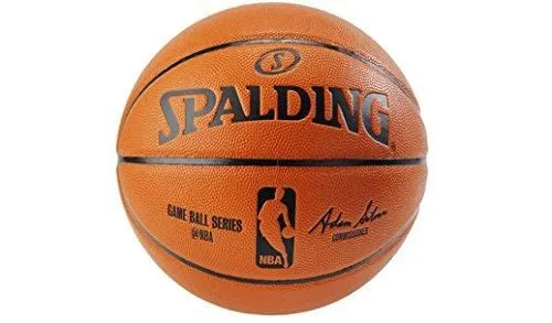 Spalding NBA Replica Indoor/Outdoor Game Ball, Orange, Size 7/29.5-Inch