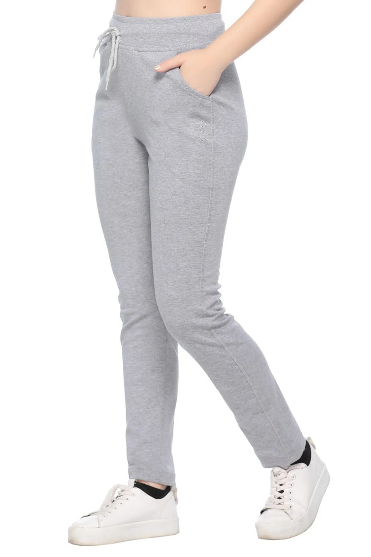 Stretchable Track Pant For Women - Cotton Lycra - (M TO 5XL)