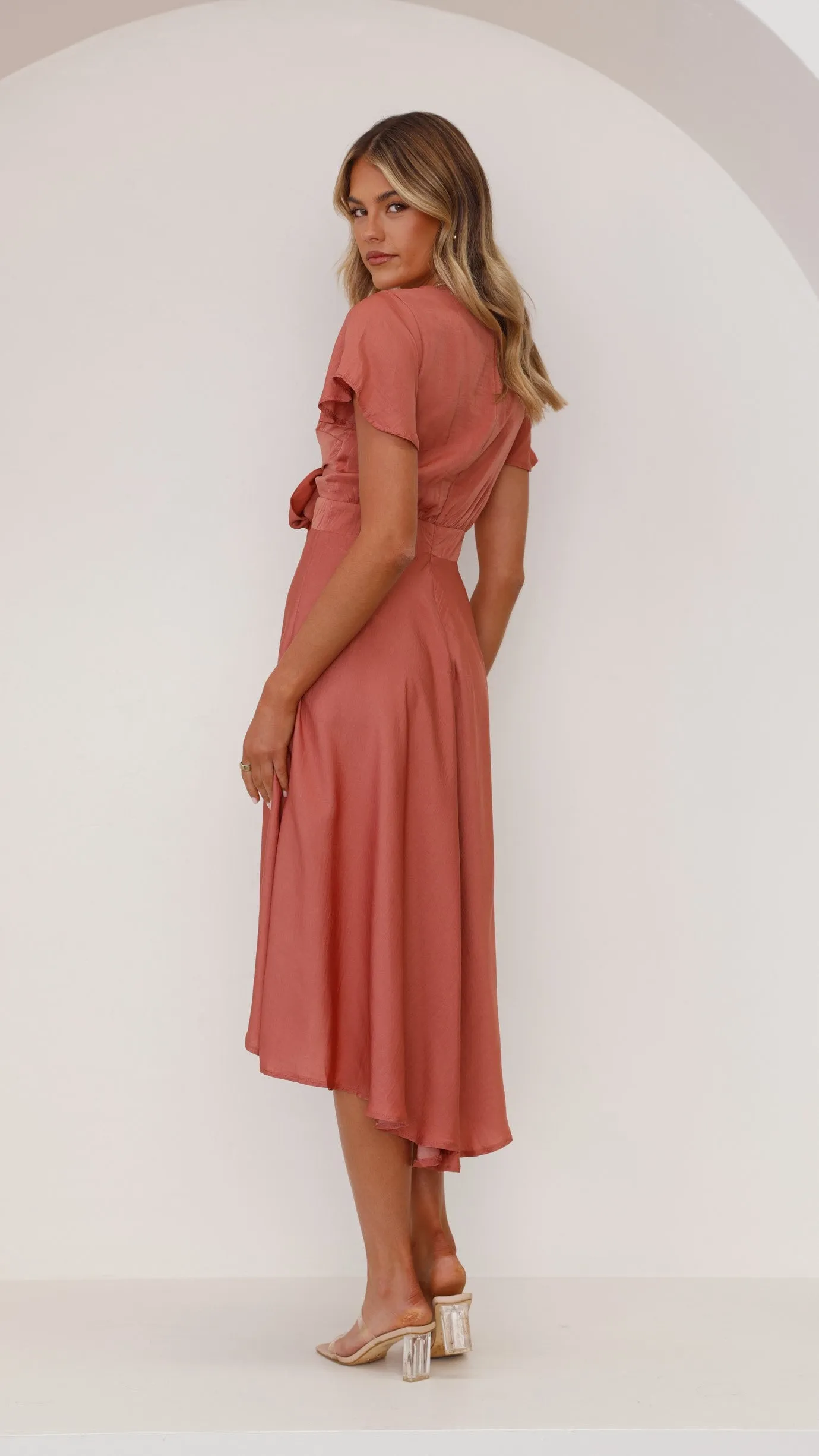 Sunny Daze Dress - Baked Rose