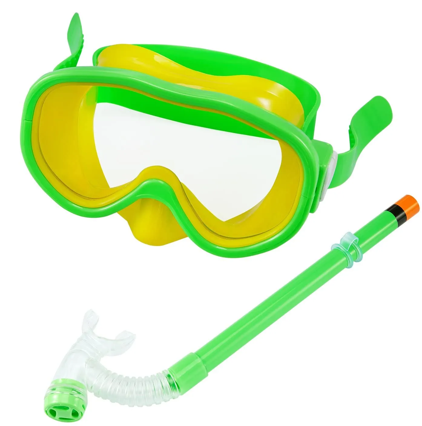 Swimming Goggles Semi-Dry Snorkel Kit