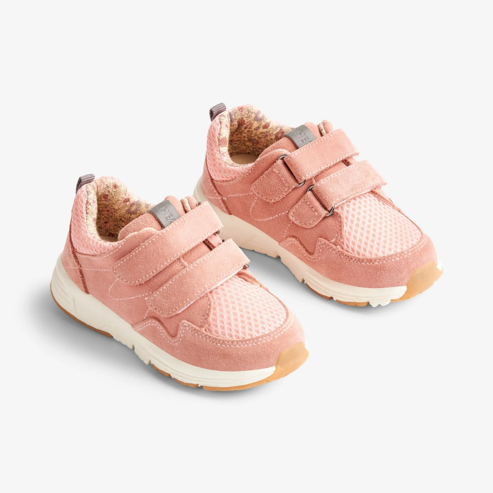 Toney velcro sneaker - cameo blush