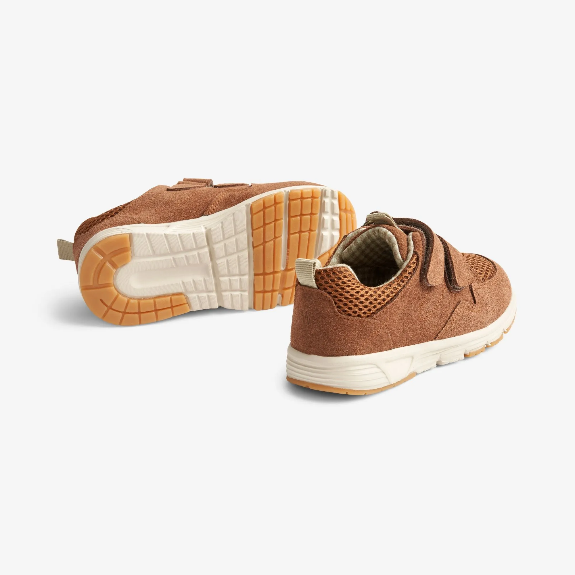 Toney velcro sneaker - cognac