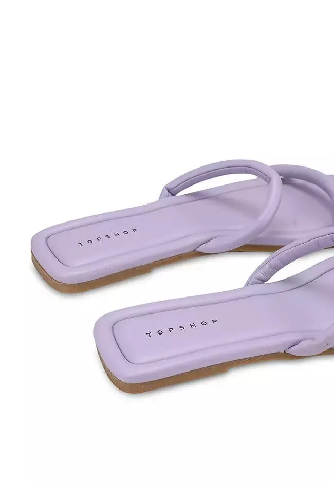 TOPSHOP - Polly Tubular Double Strap Slippers