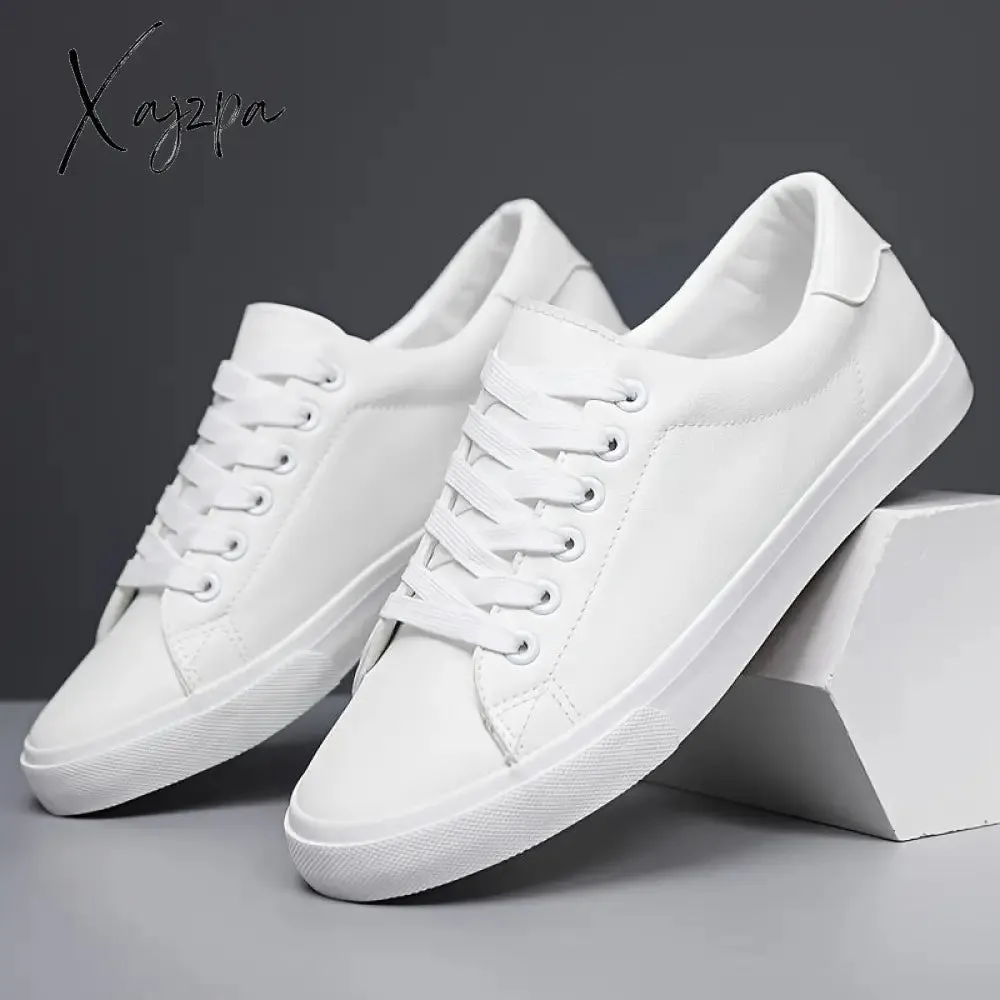 Ultra-Comfortable Classic Mens Sneakers - Secure Lace-Up, Sporty yet Refined Style - Fashion-Forward Casual Wear, Perfectly Versatile - Dashing Black & White Options, Ready to Ship