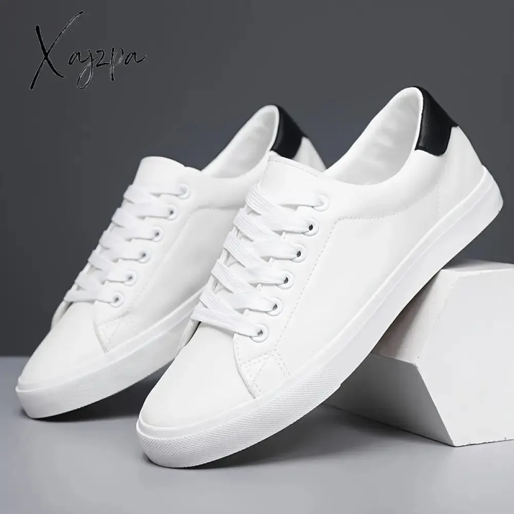 Ultra-Comfortable Classic Mens Sneakers - Secure Lace-Up, Sporty yet Refined Style - Fashion-Forward Casual Wear, Perfectly Versatile - Dashing Black & White Options, Ready to Ship