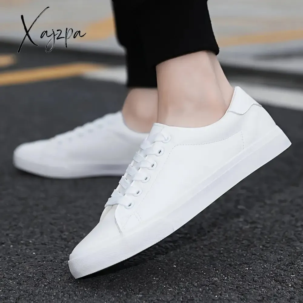 Ultra-Comfortable Classic Mens Sneakers - Secure Lace-Up, Sporty yet Refined Style - Fashion-Forward Casual Wear, Perfectly Versatile - Dashing Black & White Options, Ready to Ship