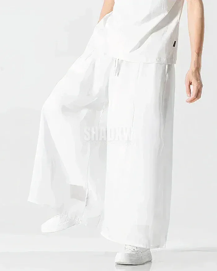 White Hakama Pants