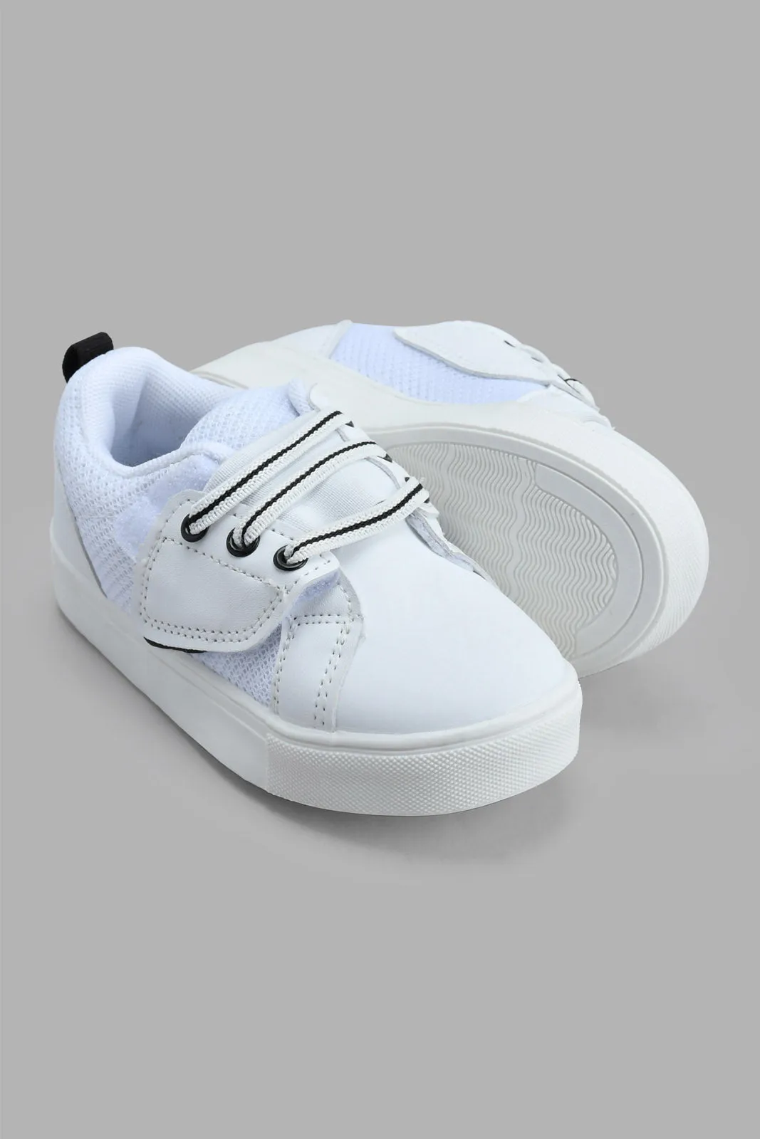 White Slip-On Sneaker