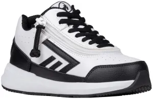 White/Black BILLY Goat Hoop AFO-Friendly Shoes