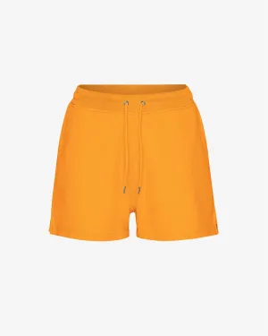 Women Organic Sweatshorts - Sunny Orange