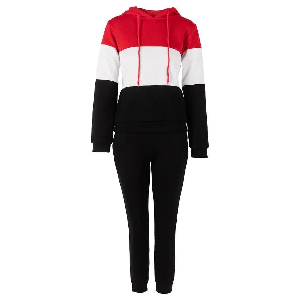 Women's Hooded Suit Tracksuit Two-piece